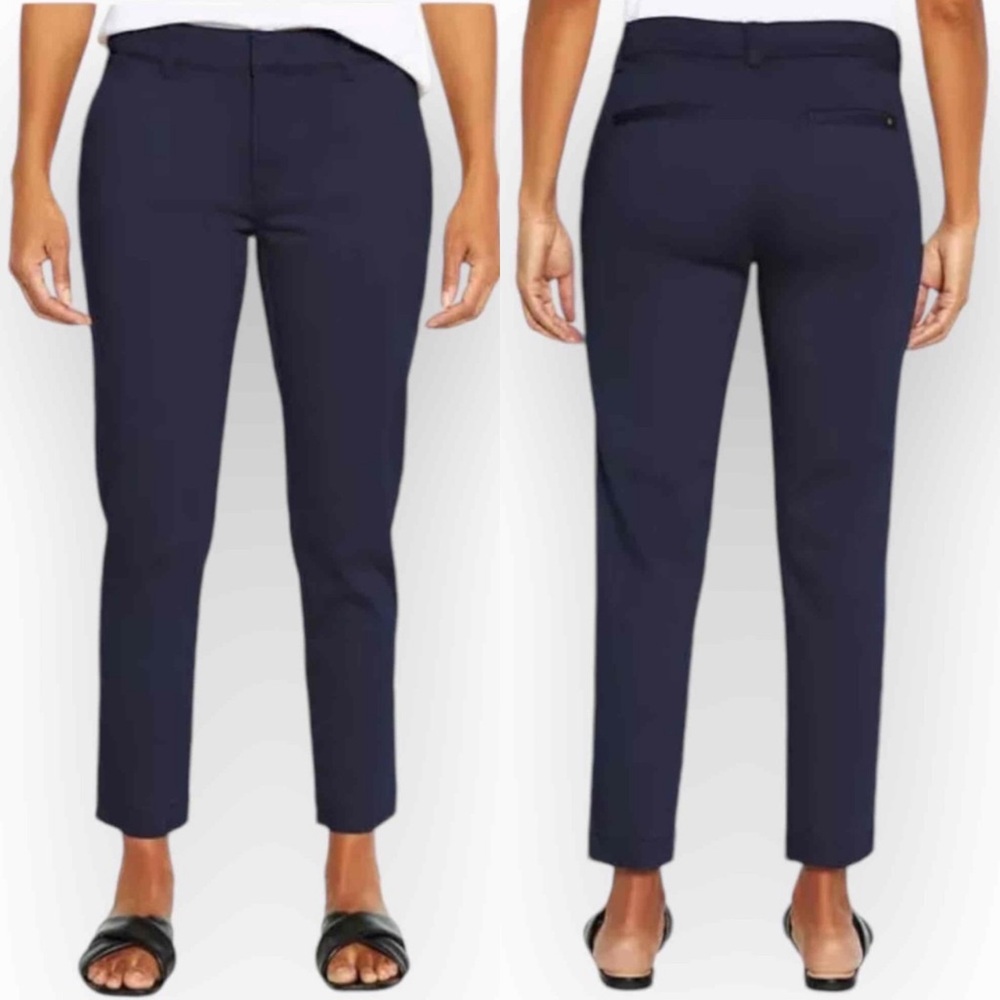 Banana Republic NEW Slim Straight Cropped Mid Rise Pants Sz 6